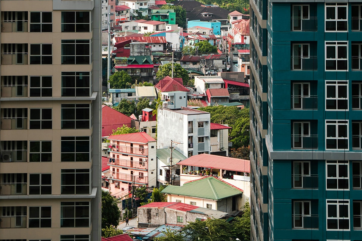 Photo of development in Manila, the capital of the Philippines