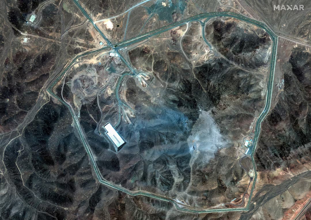 Satellite image by Maxar Technologies