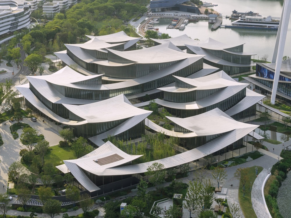 The Suzhou Museum of Contemporary Art, in eastern China